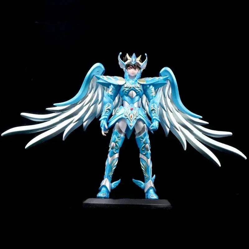 Saint Seiya Anime Figurines, Shiryuu Hyoga Shun Ikki Action Figures Knights Of Zodiac 19 CM - ToylandEU