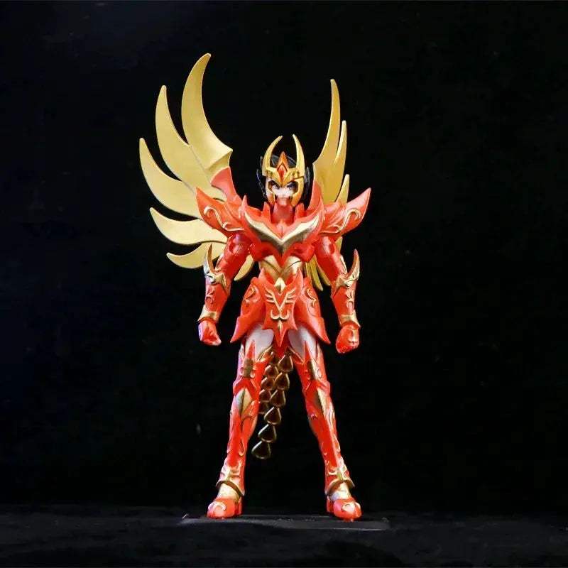 Saint Seiya Anime Figurines, Shiryuu Hyoga Shun Ikki Action Figures Knights Of Zodiac 19 CM - ToylandEU