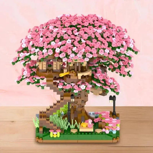  Sakura Bonsai Lego Kit for Valentine Gift DIY Decor -  ToylandEU™