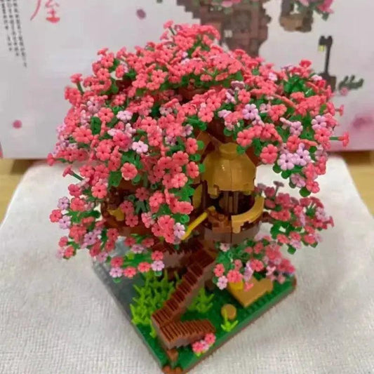  Sakura Bonsai Lego Kit for Valentine Gift DIY Decor -  ToylandEU™