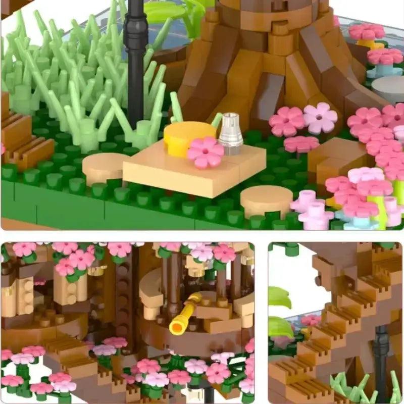 Sakura Bonsai Lego Kit for Valentine Gift DIY Decor -  ToylandEU™
