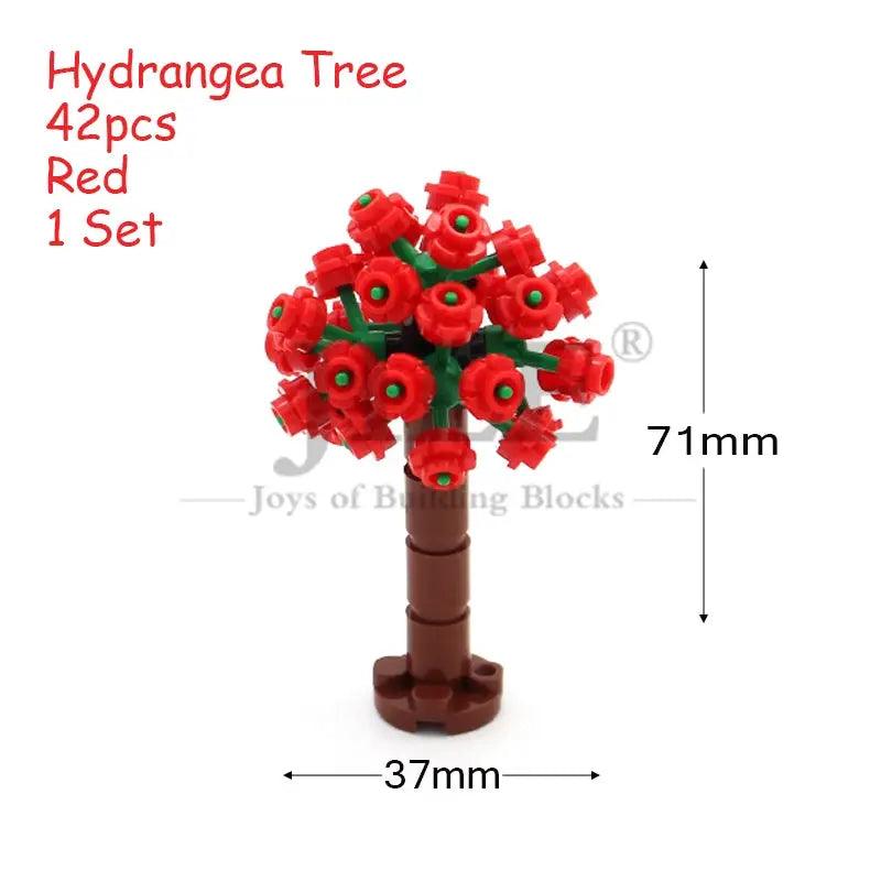  Sakura Cherry Blossom Building Blocks Treehouse Premium Set -  ToylandEU™