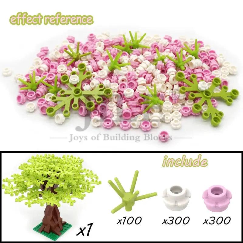  Sakura Cherry Blossom Building Blocks Treehouse Premium Set -  ToylandEU™