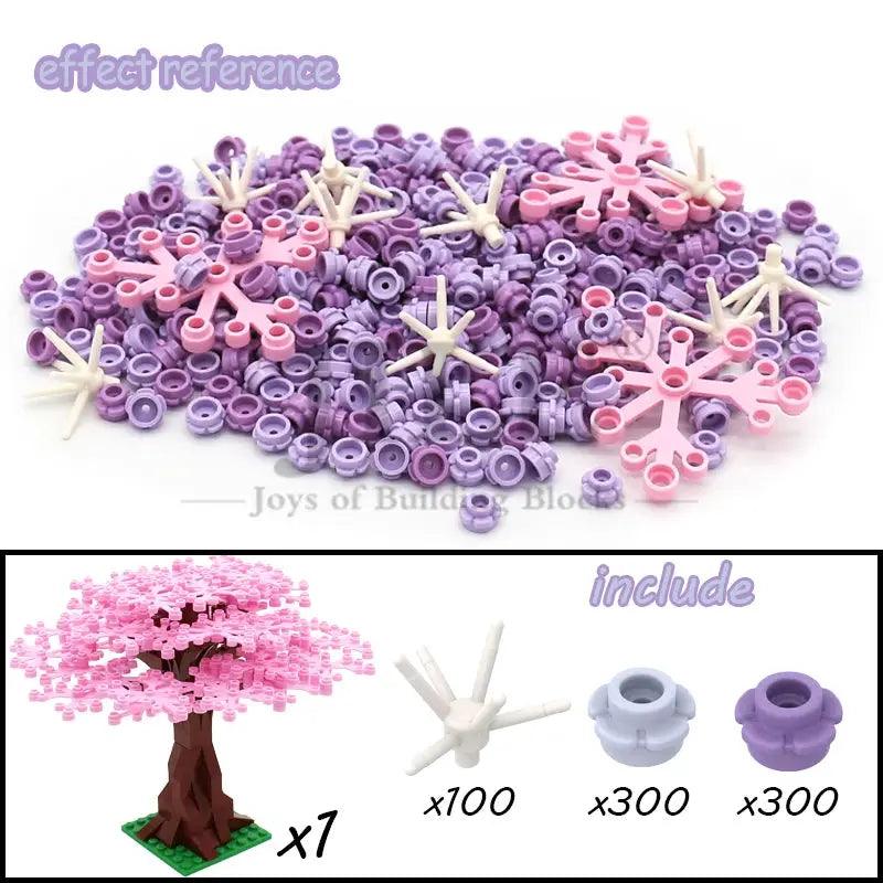  Sakura Cherry Blossom Building Blocks Treehouse Premium Set -  ToylandEU™