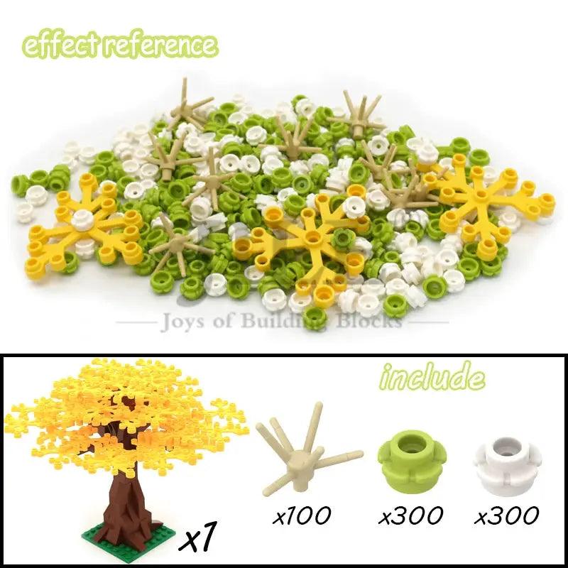  Sakura Cherry Blossom Building Blocks Treehouse Premium Set -  ToylandEU™