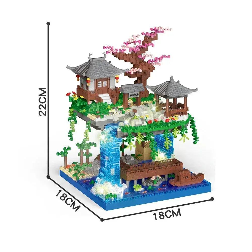  Sakura Tree Micro Blocks LED Lights Night Glow -  ToylandEU™