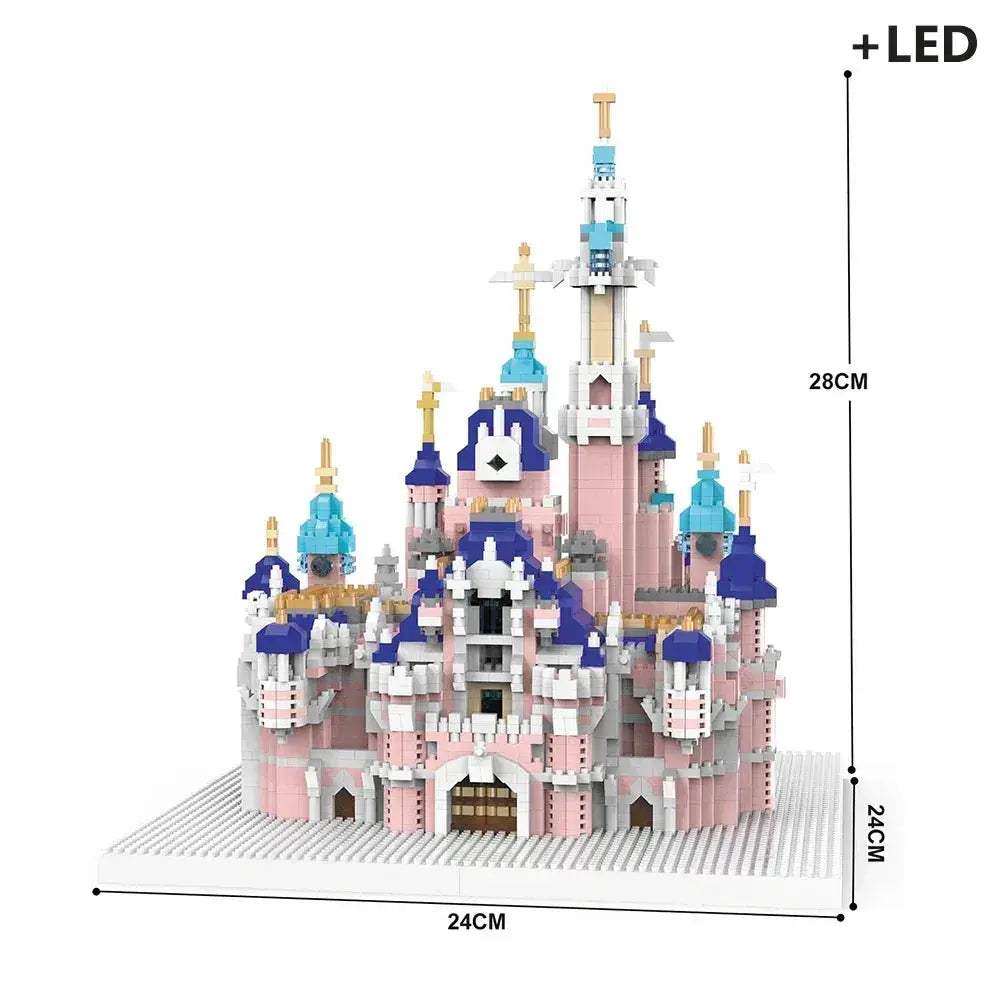 Sakura Tree Micro Blocks With LED Lights Night Glow - ToylandEU