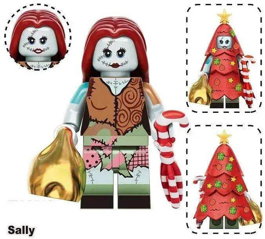  Sally LEGO Minifigure Christmas Gift With Cane -  ToylandEU™
