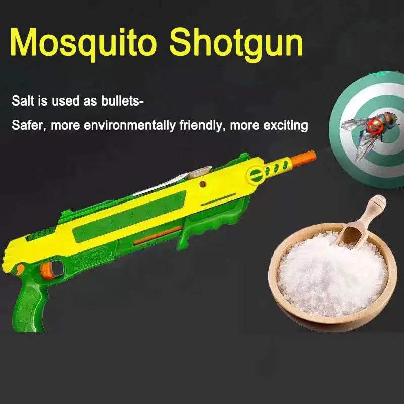Salt Gun Toy Gun Mosquito Fly Shooter With Safety Shield - ToylandEU