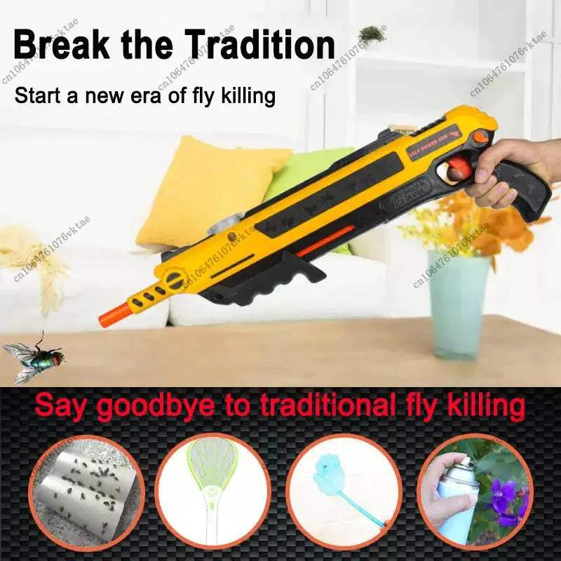 Salt Gun Toy Gun Mosquito Fly Shooter With Safety Shield - ToylandEU