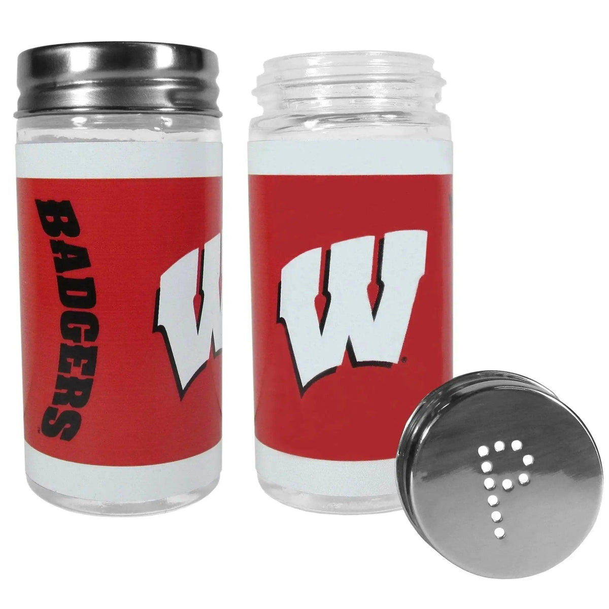  Wisconsin Badgers Salt And Pepper Shakers Tailgater -  ToylandEU™