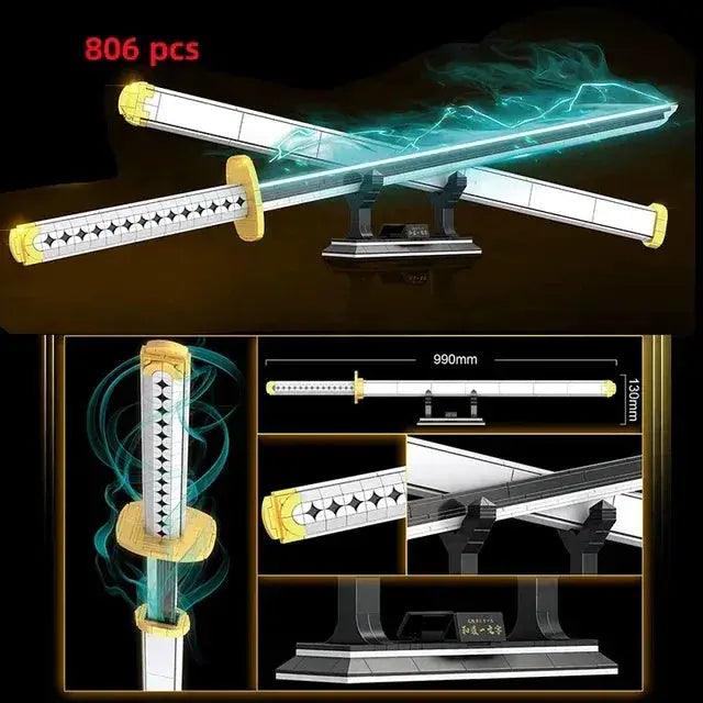  Samurai Sword Building Blocks Kit CE Certified -  ToylandEU™