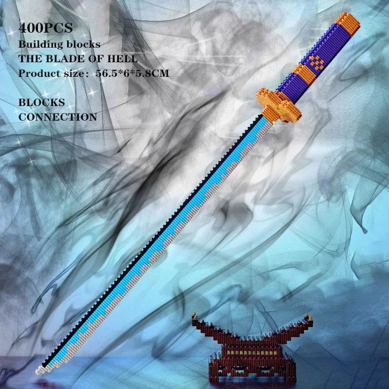 Samurai Sword Building Blocks Ninja Blade Katana Toys for Adults - ToylandEU