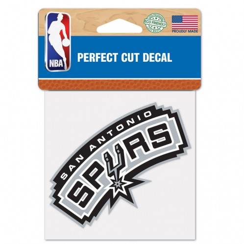San Antonio Spurs 4x4 Vinyl Decal Perfect Cut Color - ToylandEU