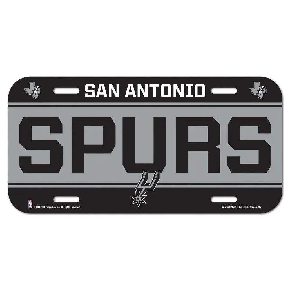  San Antonio Spurs License Plate Plastic -  ToylandEU™