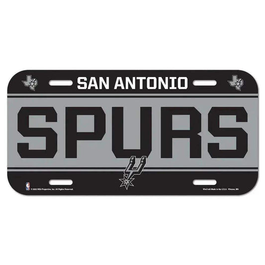  San Antonio Spurs License Plate Plastic -  ToylandEU™