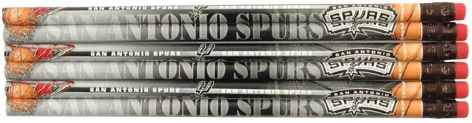 San Antonio Spurs Pencils 6 Pack Special Order Gift - ToylandEU
