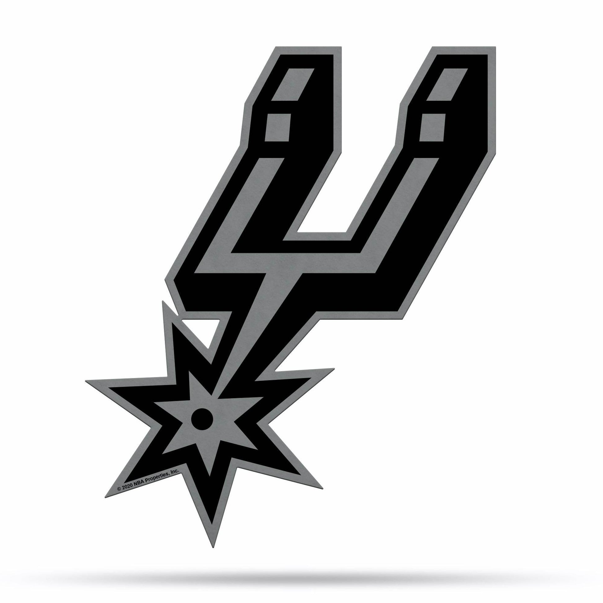 San Antonio Spurs Pennant Shape Cut Logo Design Custom Gift - ToylandEU