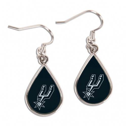 San Antonio Spurs Tear Drop Earrings Officially Licensed - ToylandEU