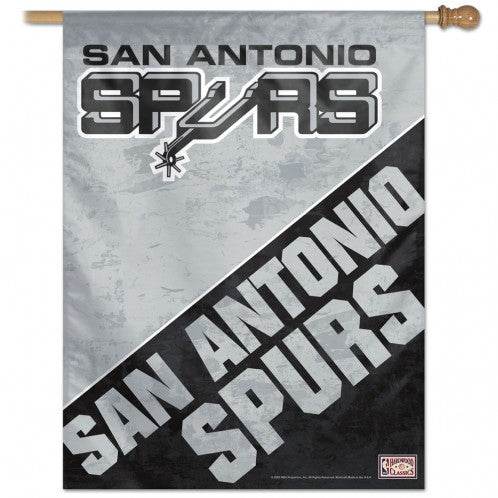 San Antonio Spurs Vertical Banner 28x40 Outdoor Flag - ToylandEU
