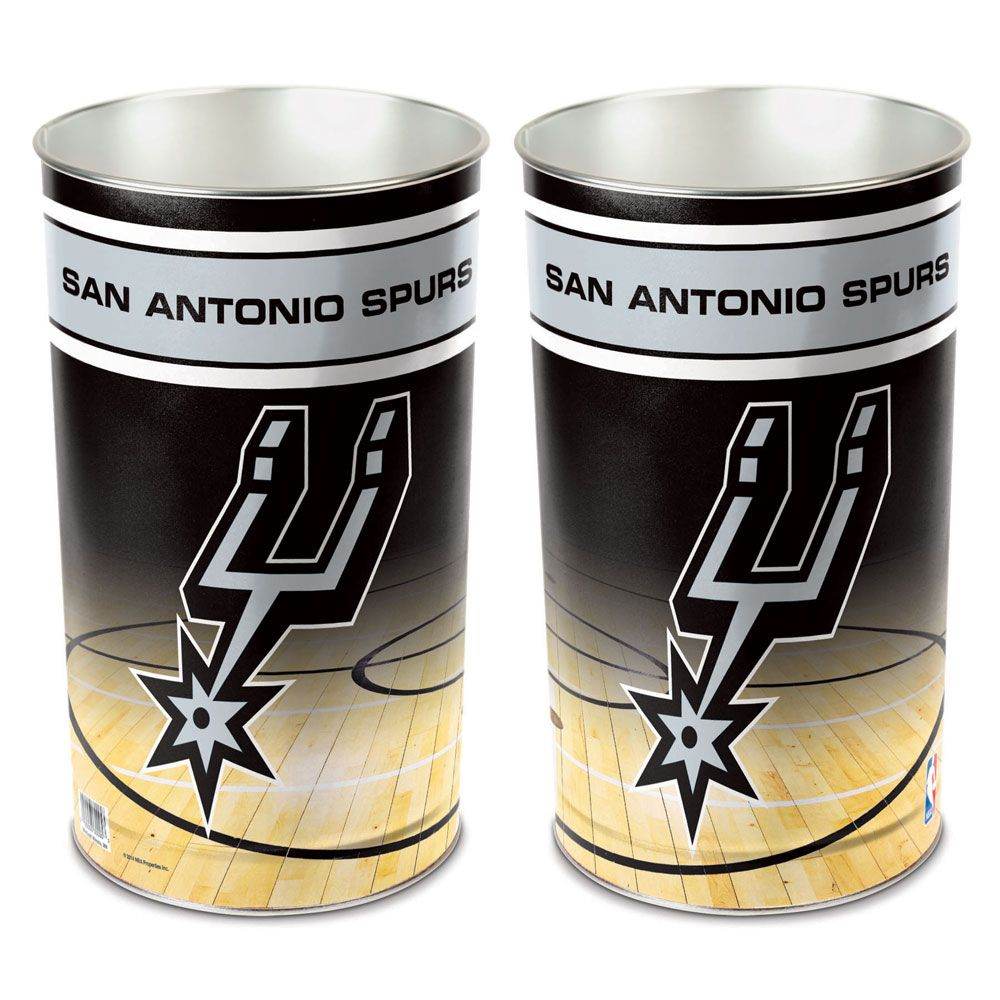 San Antonio Spurs Wastebasket 15 Inch Special Order - ToylandEU