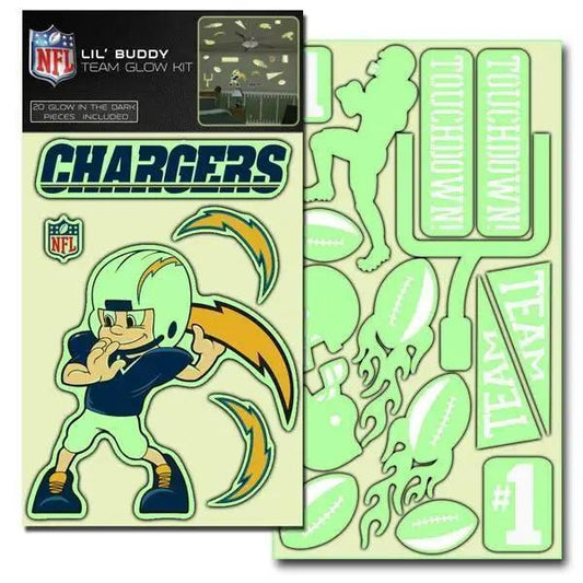  San Diego Chargers Lil Buddy Glow In The Dark Decal Kit -  ToylandEU™