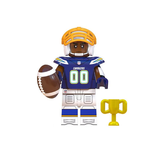 San Diego Chargers NFL Figure Collectible Figure, ABS Plastic Construction, Standard Figure Size For Display - ToylandEU