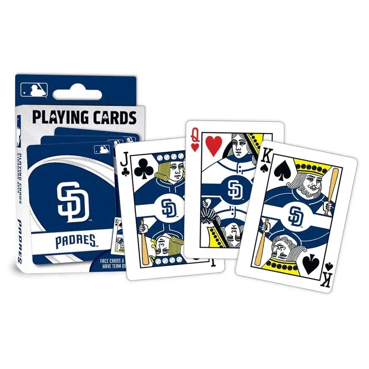  San Diego Padres 52 Card Deck Playing Cards With Team Logos -  ToylandEU™