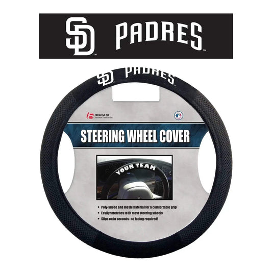  San Diego Padres Leather Steering Wheel Cover Mesh Style -  ToylandEU™
