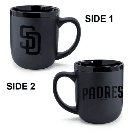  San Diego Padres Matte Black 17oz Ceramic Coffee Mug -  ToylandEU™