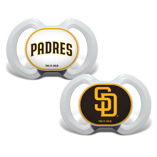 San Diego Padres Pacifier 2 Pack Official Licensed Baby Gift - ToylandEU
