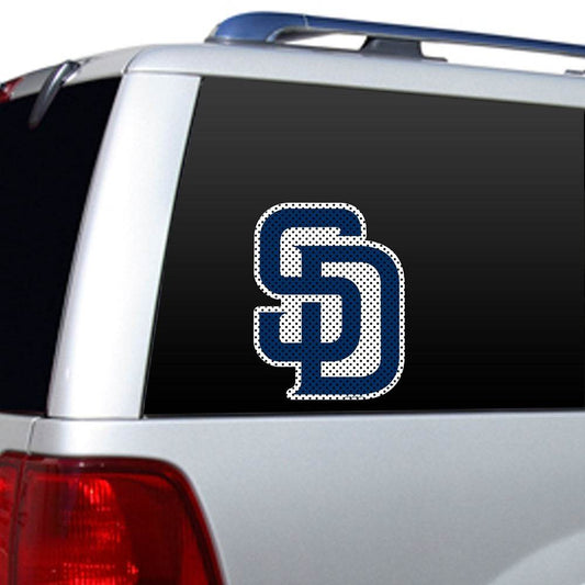 San Diego Padres Window Film 12 Inch Die Cut Premium Grade - ToylandEU