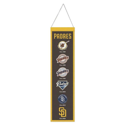  San Diego Padres Wool Banner 8x32 Heritage Evolution Design -  ToylandEU™
