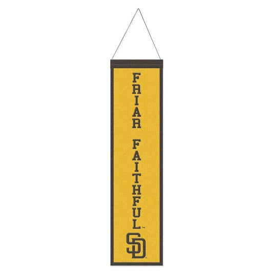  San Diego Padres Wool Banner 8x32 Heritage Slogan Design -  ToylandEU™