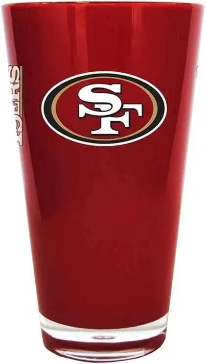  San Francisco 49ers 20 Oz Insulated Plastic Pint Glass -  ToylandEU™