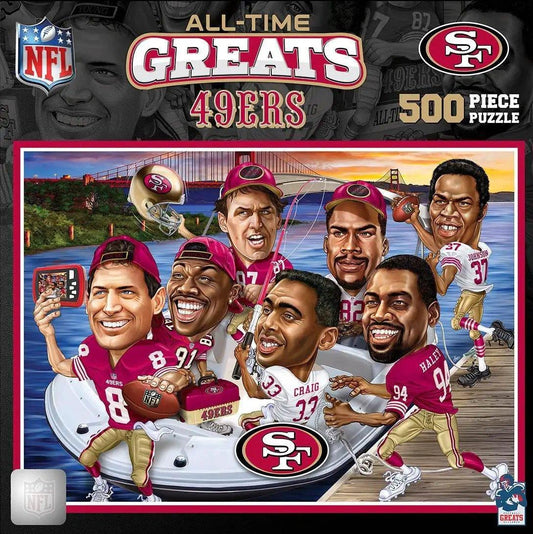  San Francisco 49ers All Time Greats Puzzle 500 Piece -  ToylandEU™