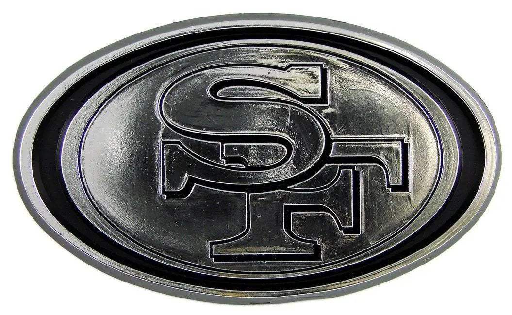 San Francisco 49ers Auto Emblem - Silver - ToylandEU