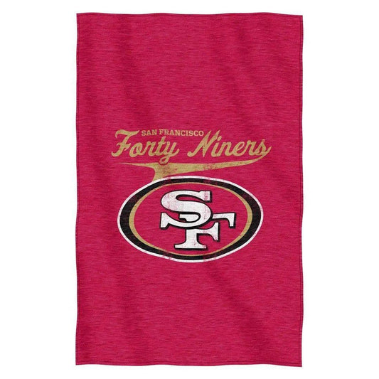  San Francisco 49ers Blanket 54x84 Sweatshirt Script Design -  ToylandEU™