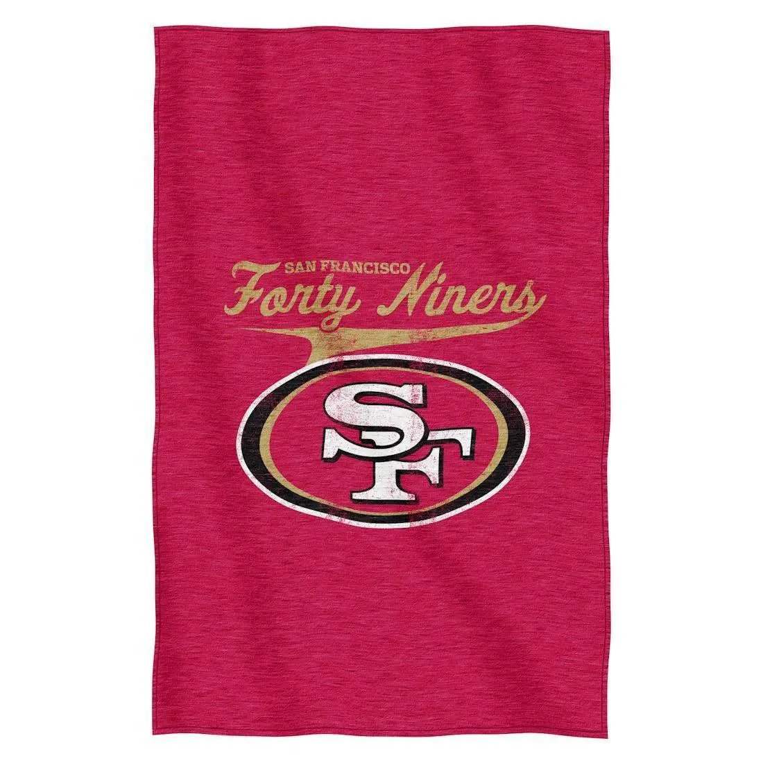  San Francisco 49ers Blanket 54x84 Sweatshirt Script Design -  ToylandEU™