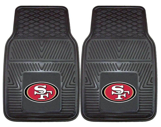  San Francisco 49ers Car Mats Heavy Duty 2 Piece Vinyl -  ToylandEU™