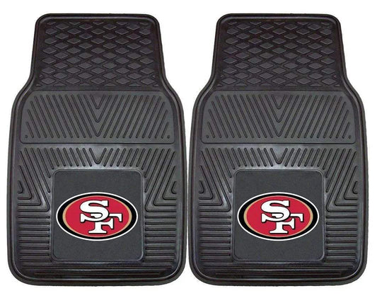  San Francisco 49ers Car Mats Heavy Duty 2 Piece Vinyl -  ToylandEU™