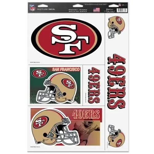  San Francisco 49ers Decal 11x17 Ultra -  ToylandEU™