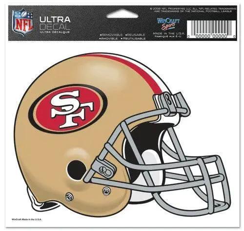  San Francisco 49ers Decal 5x6 Ultra Color -  ToylandEU™