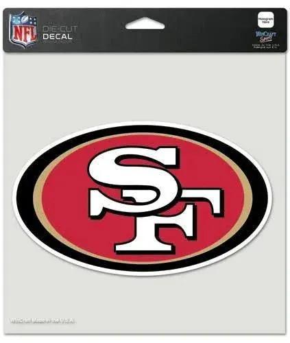  San Francisco 49ers Decal 8x8 Die Cut Color -  ToylandEU™