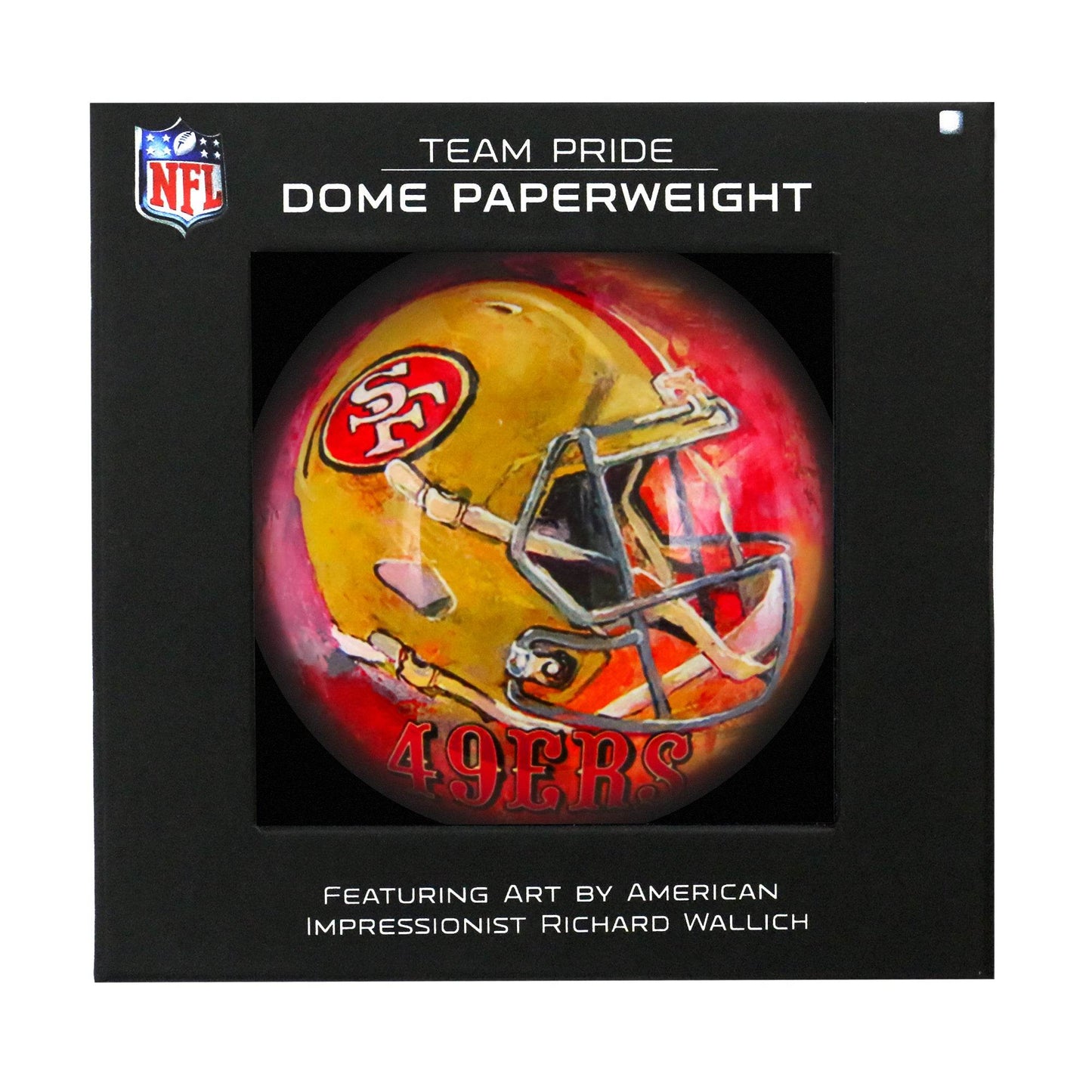 San Francisco 49ers Domed Paperweight Officially Licensed - ToylandEU