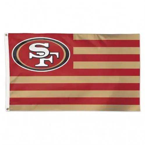  San Francisco 49ers Flag 3x5 Deluxe Americana Design -  ToylandEU™