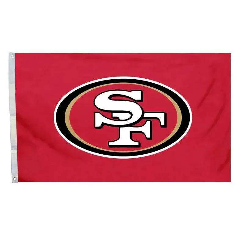 San Francisco 49ers Flag 4x6 NFL Team Spirit Flag Display - ToylandEU