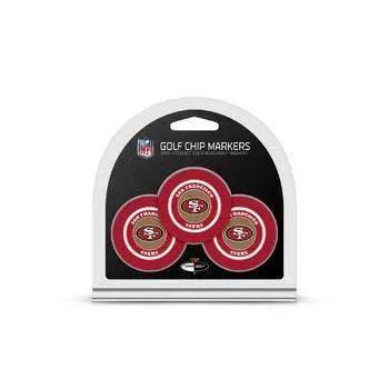  San Francisco 49ers Golf Chip with Marker 3 Pack Bundle -  ToylandEU™
