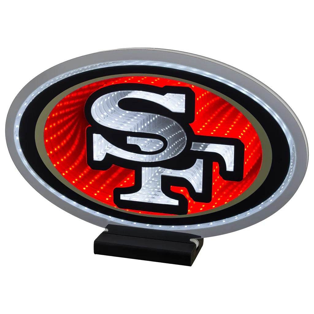 San Francisco 49ers LED Infinity Logo Light Display - ToylandEU