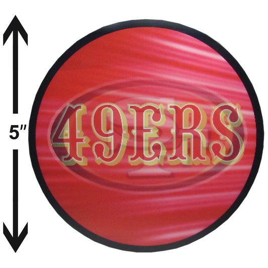 San Francisco 49ers Lenticular Decal With Flip Motion - ToylandEU